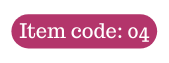 Item code 04