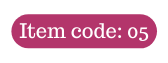 Item code 05